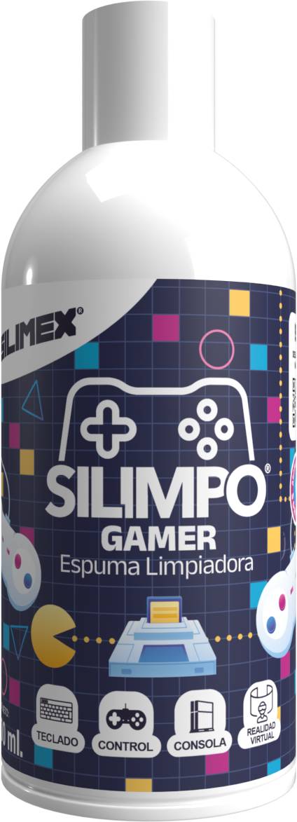 SILIMPO GAMER 300 ML La Espuma Limpiadora que Todo Gamer Necesita - SILIMPO GAMER 300 ML La Espuma Limpiadora que Todo Gamer Necesita -